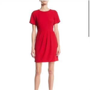 Club Monaco Vibrant Red Mini Dress Sz 4